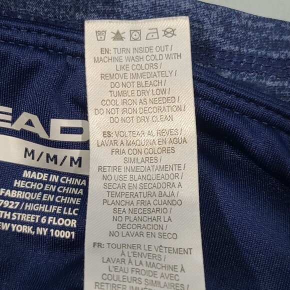 Head 13" Skort Lined Skirt Blue Women's Size Medium - Picture 6 of 8